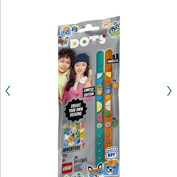 Bundle of SIX Lego dots bracelets - Picture 3 of 5